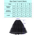 Belle Poque Frauen Weiß Vintage Crinoline Petticoat Underskirt für Vintage Retro Kleider BP000177-2